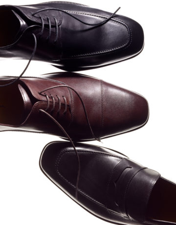 Cole Haan Mens Shoe Trio, accessories photography by Rich Begany