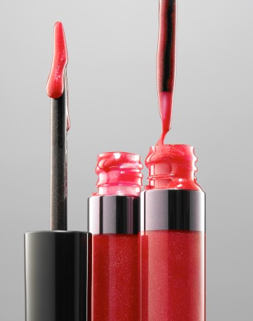 Shiseido Gloss, cosmetics photography by Rich Begany