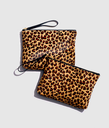 Leopard Clutch - fashion accessories photography by Rich Begany