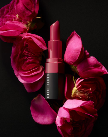 Bobbi Brown Crushed Lip Color Cali Rose, cosmetic product photography by Rich Begany