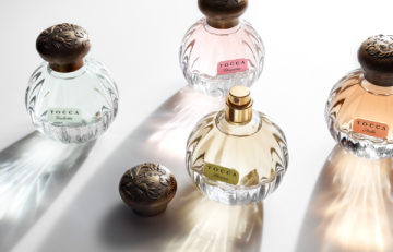 Tocca 50mL Fragrances, product photography by Rich Begany